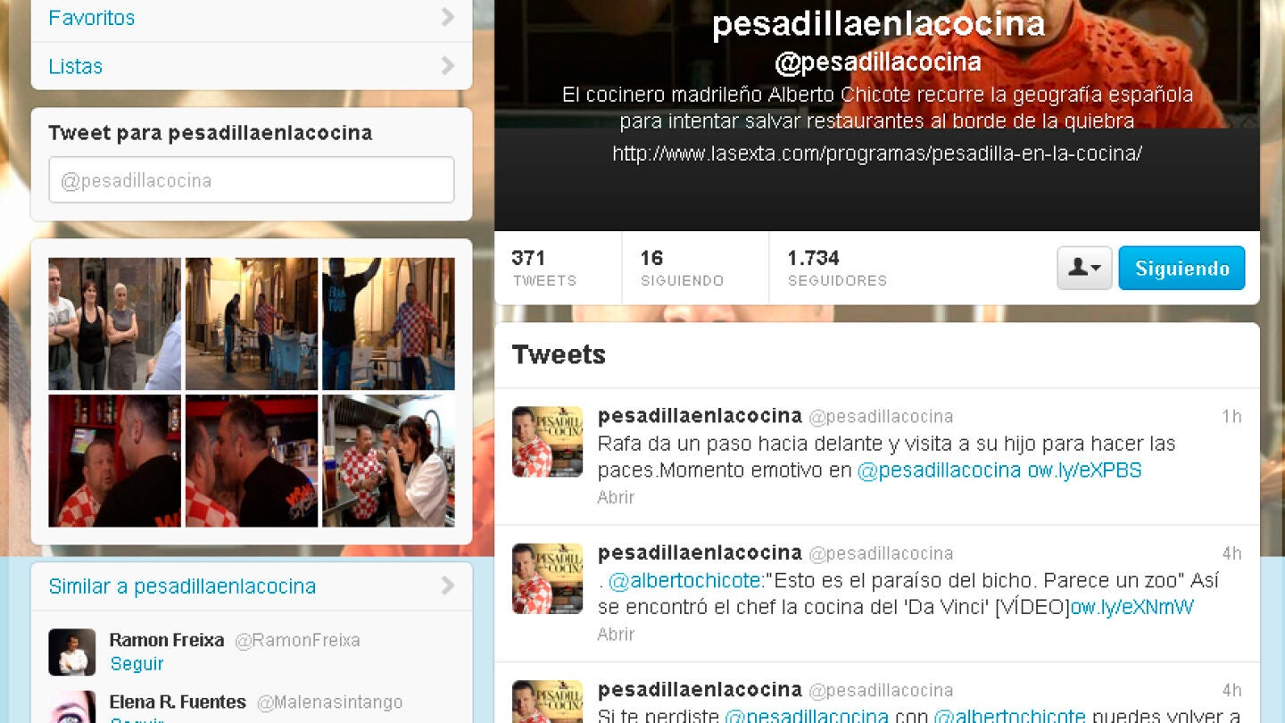 Twitter Pesadilla