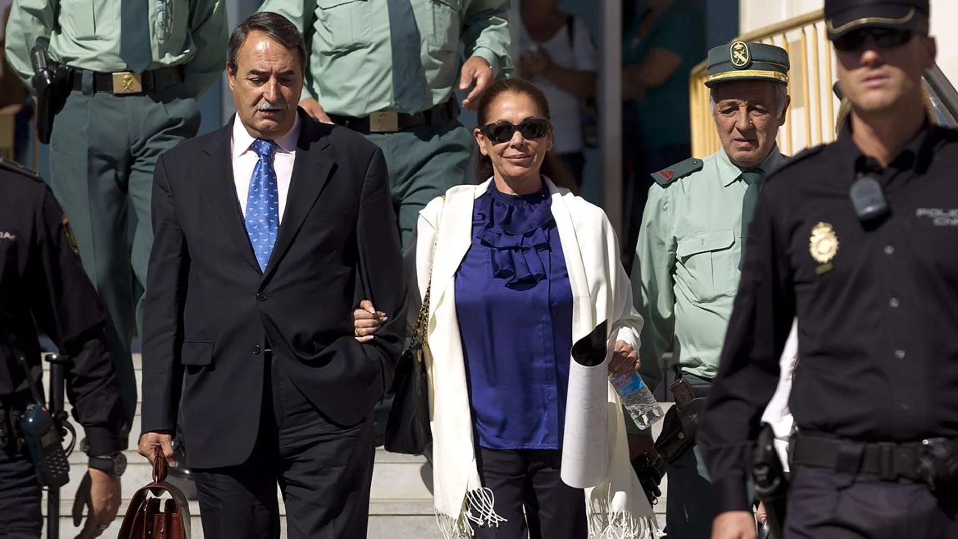 Isabel Pantoja llega a los juzgados (Archivo)