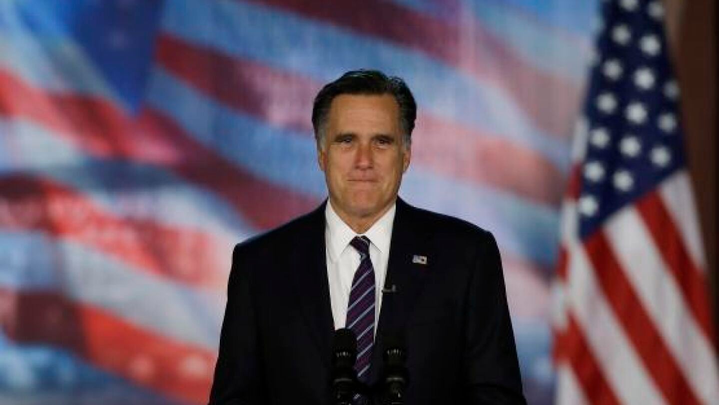 Mitt Romney reconoce su derrota