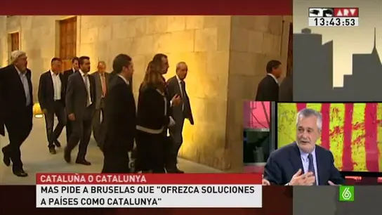 Griñán, sobre Cataluña en Al Rojo Vivo Griñán, sobre Cataluña en Al Rojo Vivo
