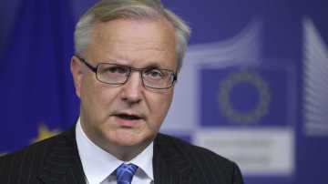 El vicepresidente económico de la Comisión Europea, Olli Rehn