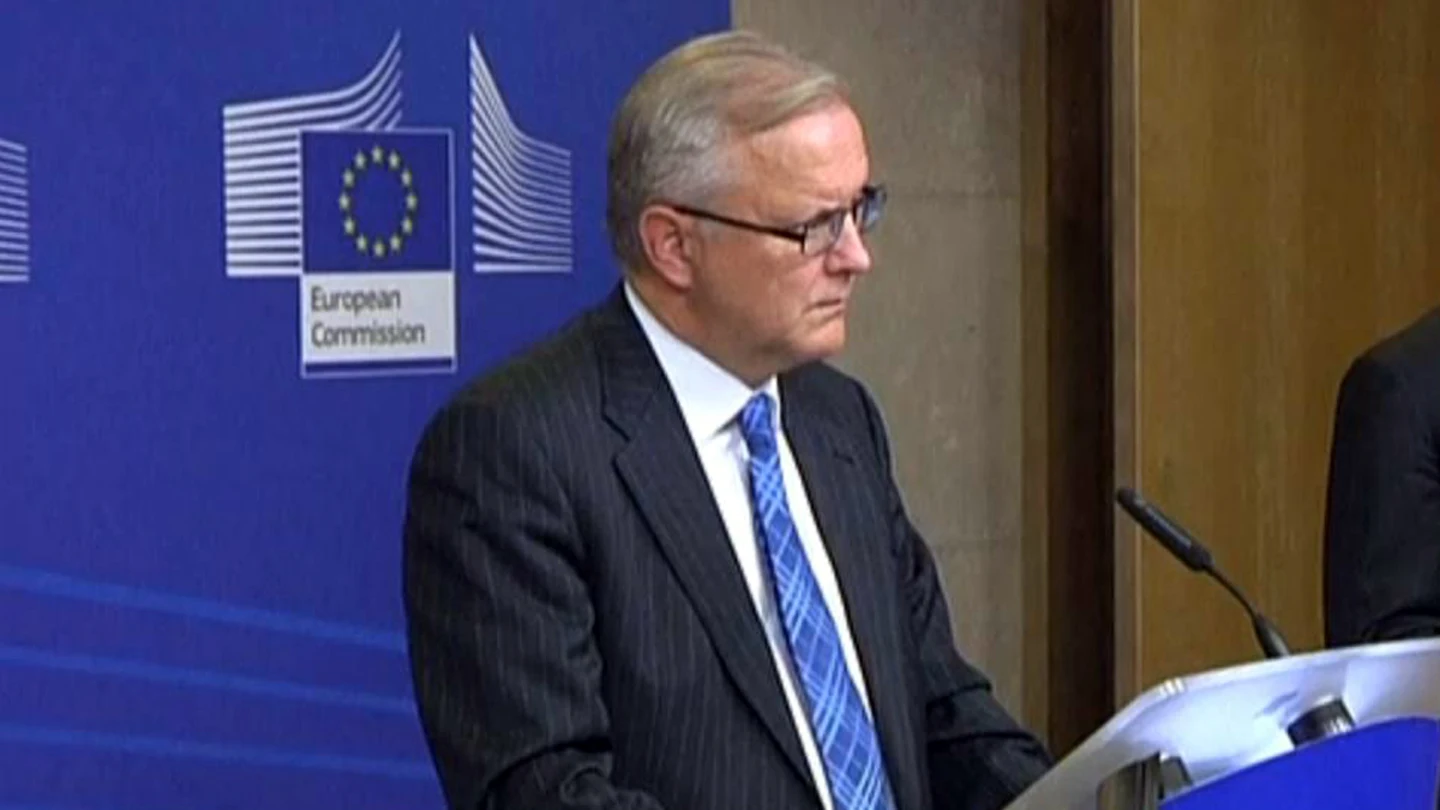Rueda de prensa de Olli Rehn Rueda de prensa de Olli Rehn