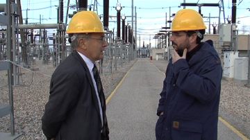 Jordi Évole con el Expresidente de Red Eléctrica de España 