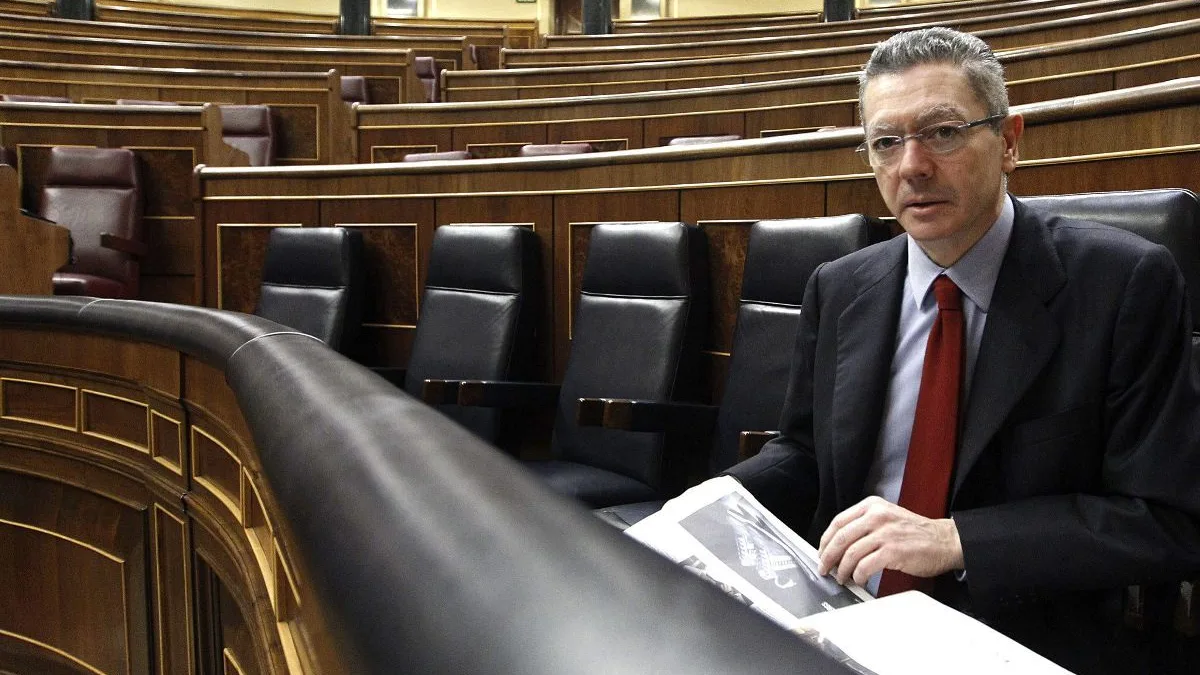 Gallardón en el Congreso, imagen de archivo