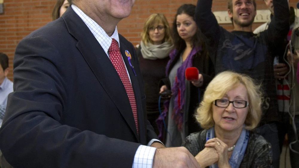 El candidato de Solidaritat, Alfons López Tena