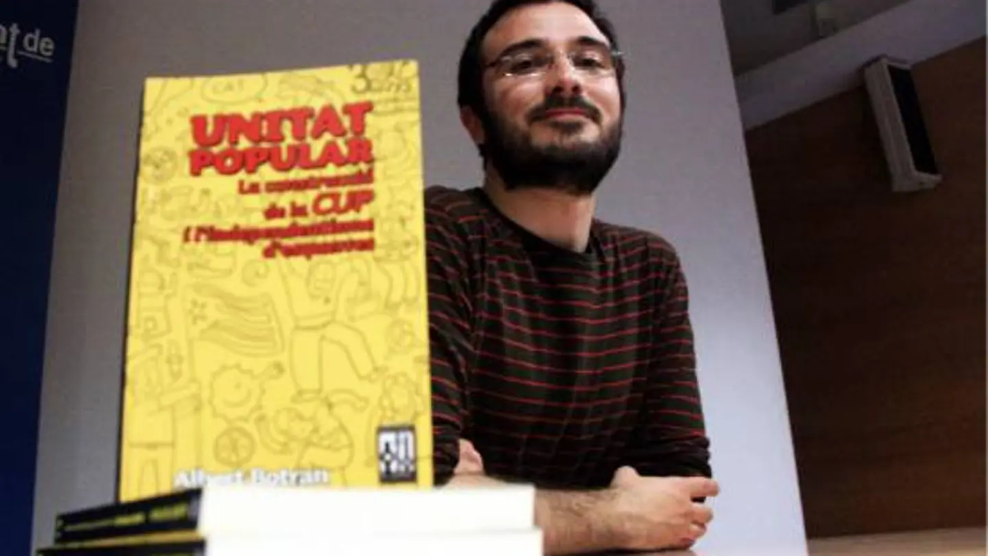 Albert Botran, candidato de CUP Alternativa d'Esquerdes Albert Botran, candidato de CUP Alternativa d'Esquerdes