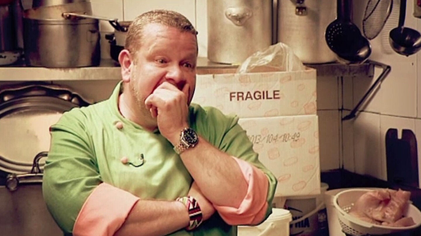 Chicote alucina con la situaci&oacute;n en la cocina
