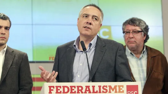 Pere Navarro en un acto electoral Pere Navarro en un acto electoral