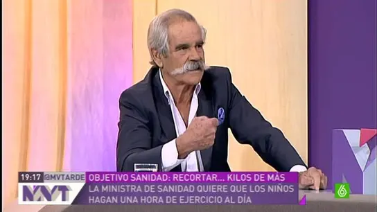 Bernardino Lombao en Más Vale Tarde Bernardino Lombao en Más Vale Tarde