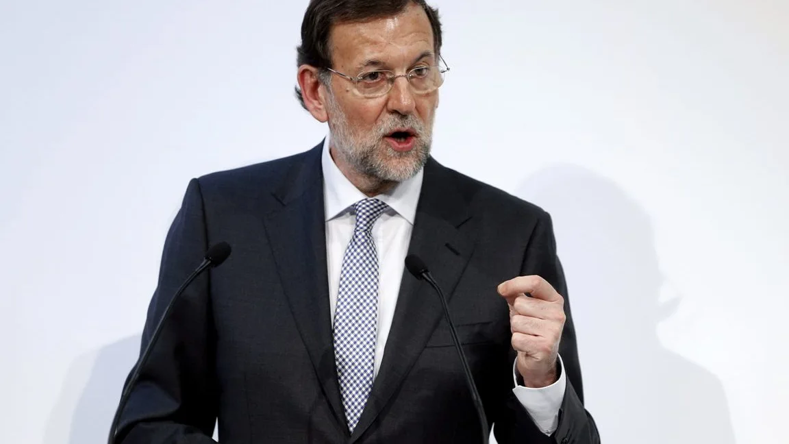 Mariano Rajoy ante los medios