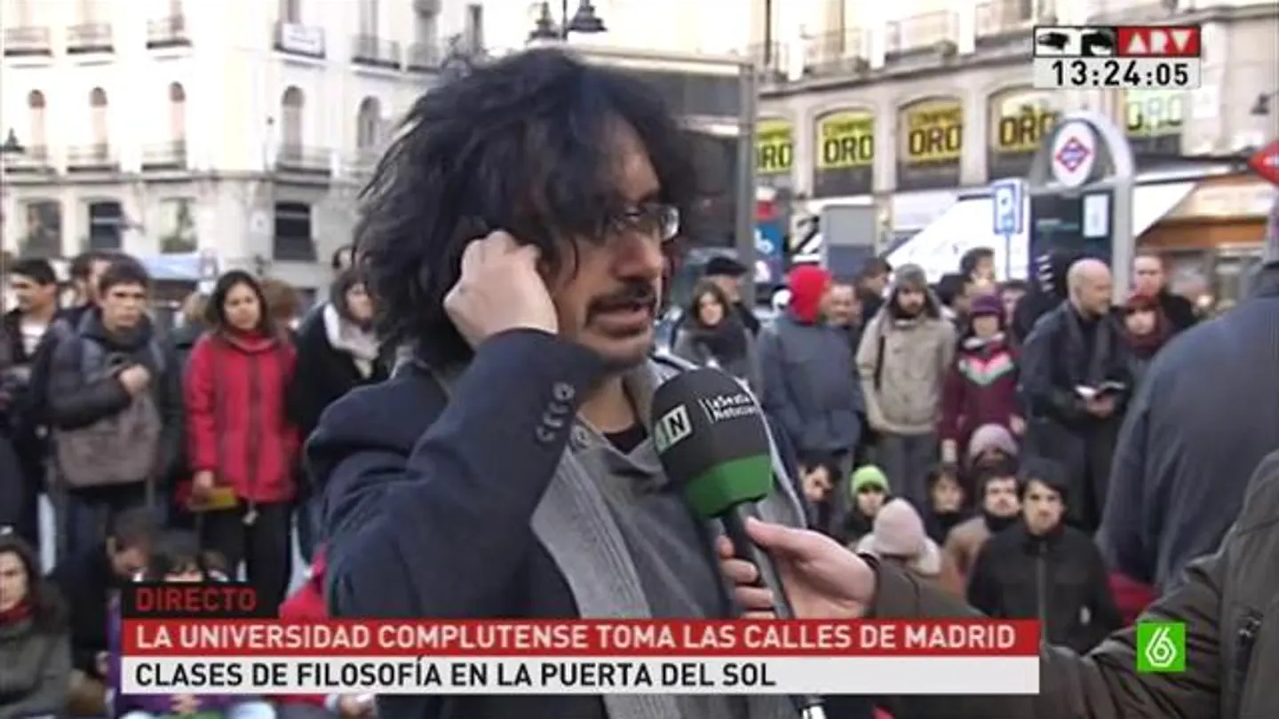 Portavoz de 'La Complu en la calle' Portavoz de 'La Complu en la calle'