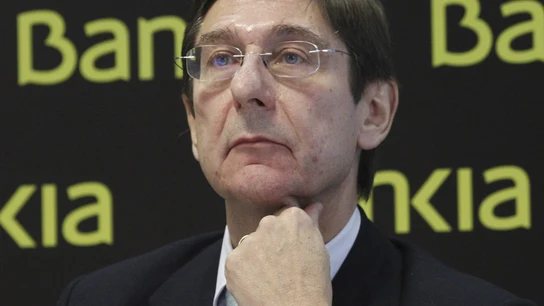 El presidente de Bankia, José Ignacio Goirigolzarri, durante la presentación del plan en Madrid El presidente de Bankia, José Ignacio Goirigolzarri, durante la presentación del plan en Madrid