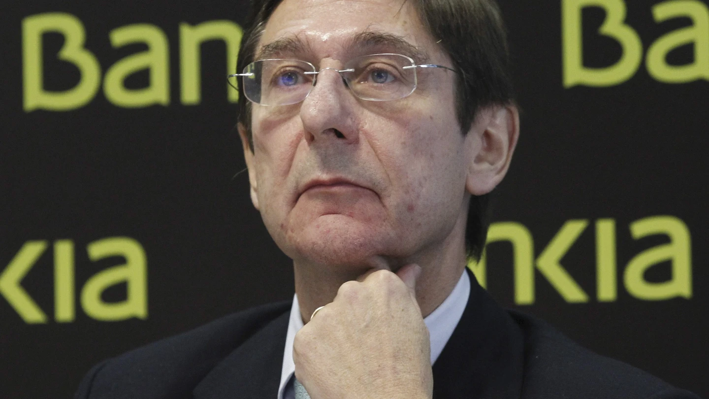El presidente de Bankia, José Ignacio Goirigolzarri, durante la presentación del plan en Madrid El presidente de Bankia, José Ignacio Goirigolzarri, durante la presentación del plan en Madrid