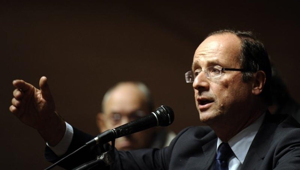 François Hollande en un acto público (Archivo)