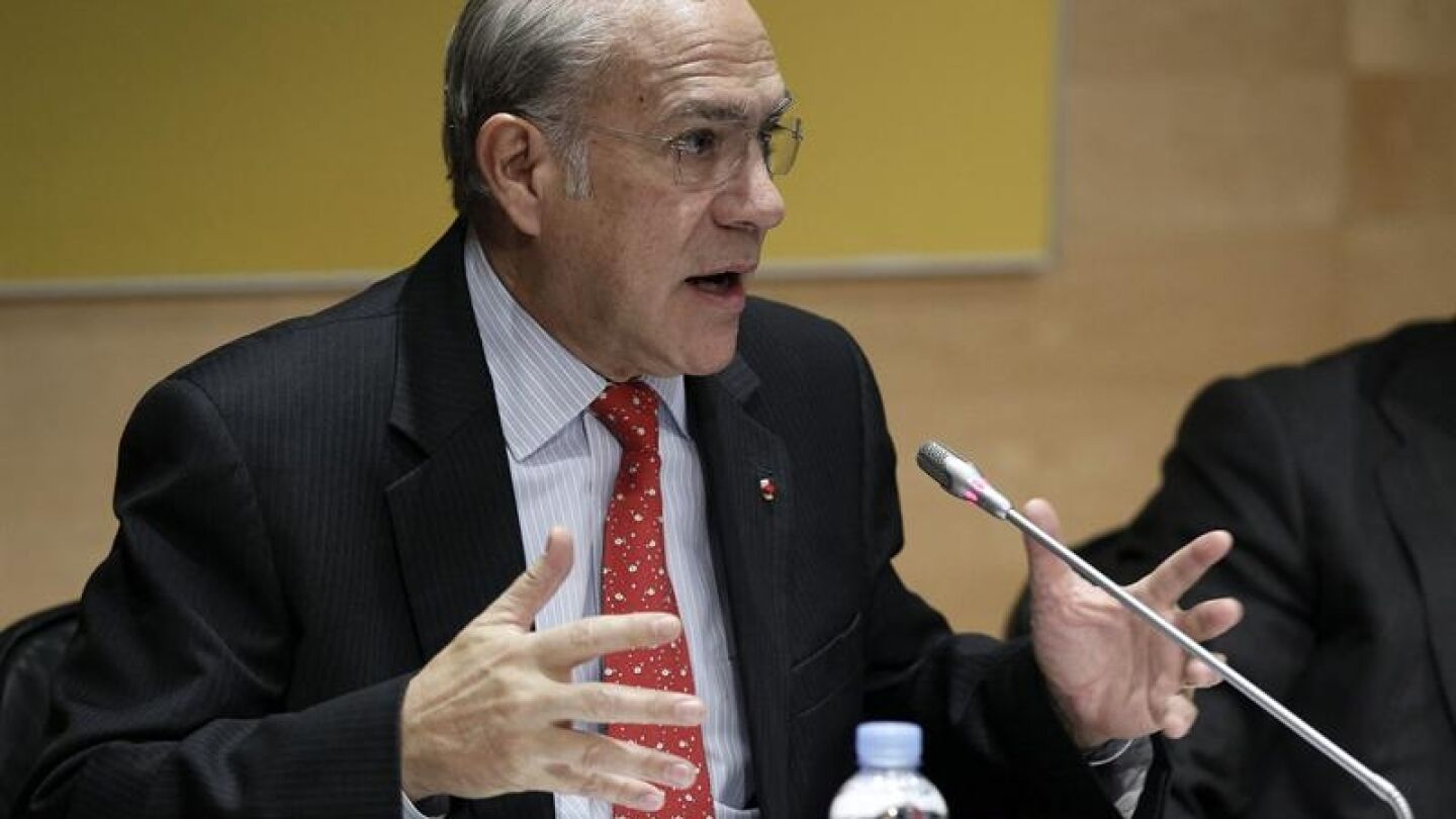 El secretario general de la Organizaci&oacute;n para la Cooperaci&oacute;n y el Desarrollo Econ&oacute;mico (OCDE), Angel Gurr&iacute;a.