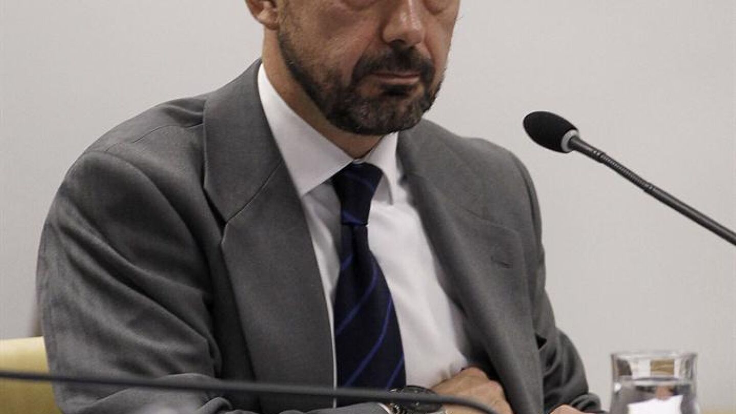 Miguel Angel Villanueva en la comisi&oacute;n de investigaci&oacute;n