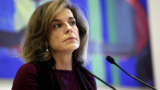 Ana Botella ante los medios Ana Botella ante los medios