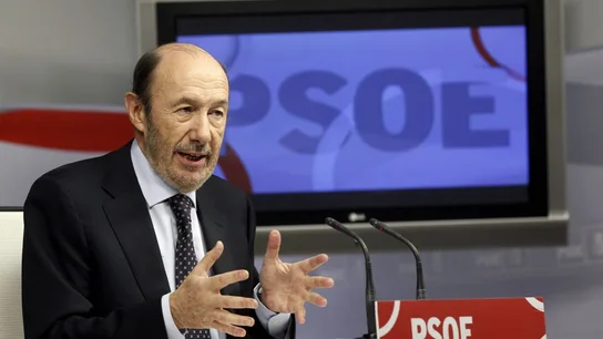 Rubalcaba en una imagen de archivo Rubalcaba en una imagen de archivo