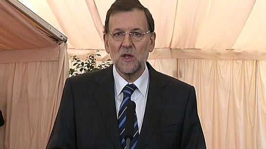 Mariano Rajoy, en el homenaje a la Constituci&oacute;n