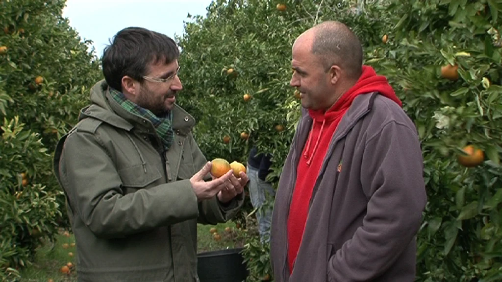 Jordi Évole con Carles Roig