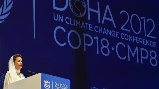Conferencia de Naciones Unidas del Cambio Climático en Doha Conferencia de Naciones Unidas del Cambio Climático en Doha