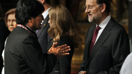 Evo Morales y Mariano Rajoy Evo Morales y Mariano Rajoy