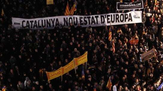 Concentraci&oacute;n en Barcelona por la ley educativa