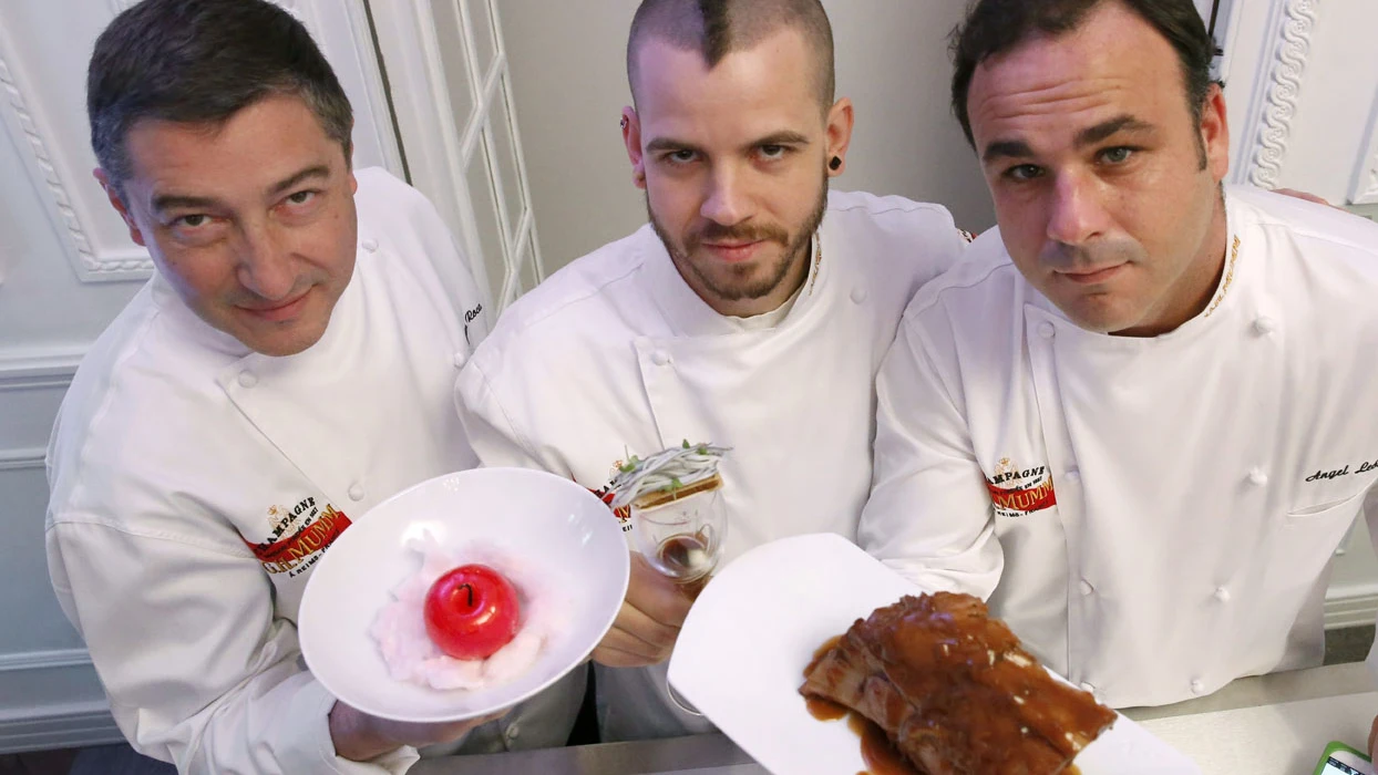  Tres grandes de la gastronomía española de vanguardia