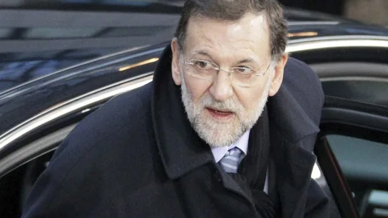 Mariano Rajoy a su llegada en Bruselas Mariano Rajoy a su llegada en Bruselas