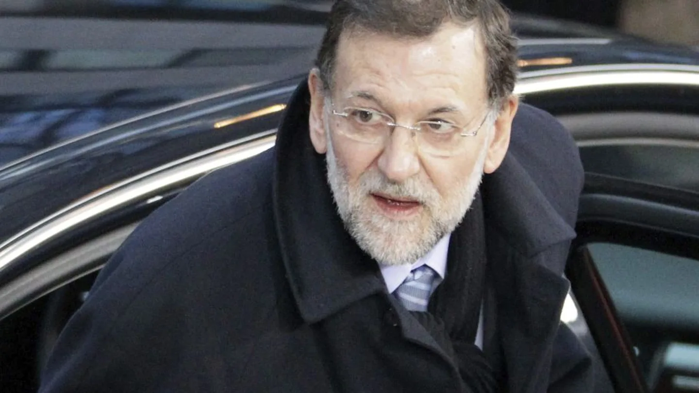 Mariano Rajoy a su llegada en Bruselas Mariano Rajoy a su llegada en Bruselas