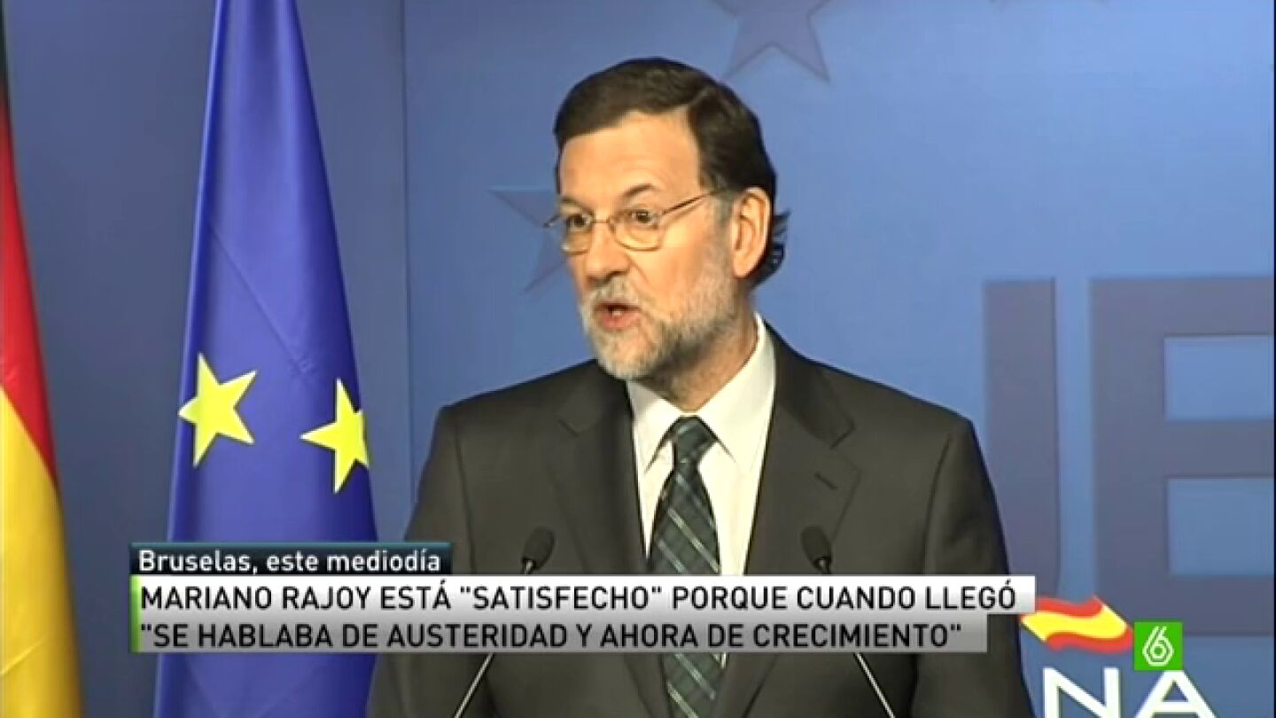 Mariano Rajoy en Bruselas