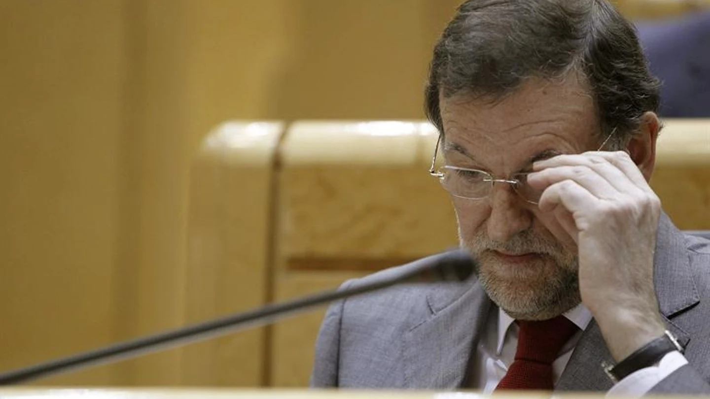Mariano Rajoy en la última sesión del pleno del Senado. Mariano Rajoy en la última sesión del pleno del Senado.