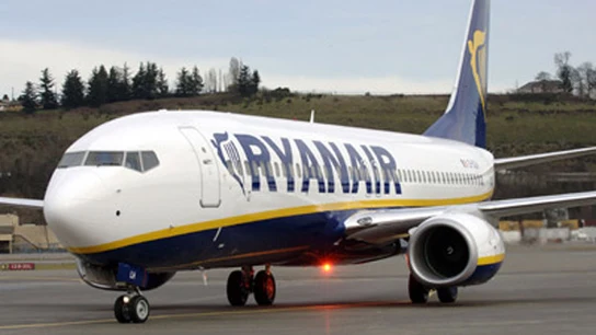Un avión de Ryanair Un avión de Ryanair