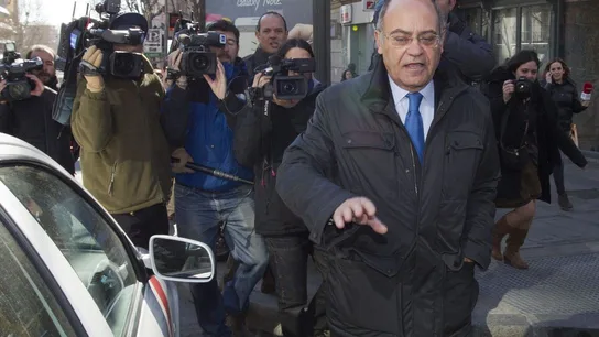 Díaz Ferrán a su salida de la Audiencia Nacional Díaz Ferrán a su salida de la Audiencia Nacional