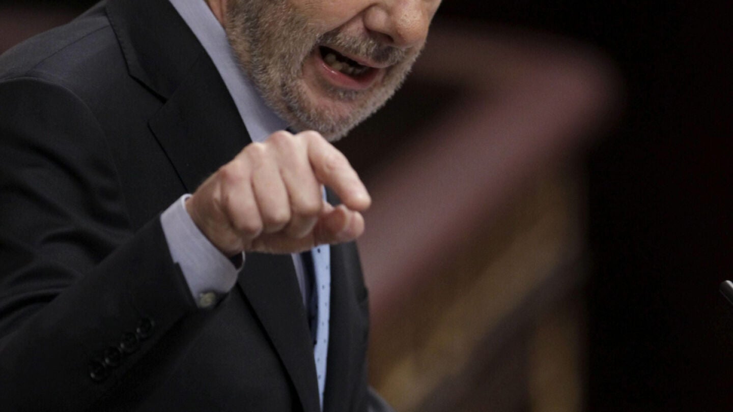 Alfredo P&eacute;rez Rubalcaba en el Pleno del Congreso