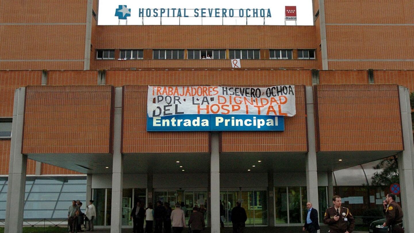 Fachada del Hospital Severo Ochoa de Legan&eacute;s