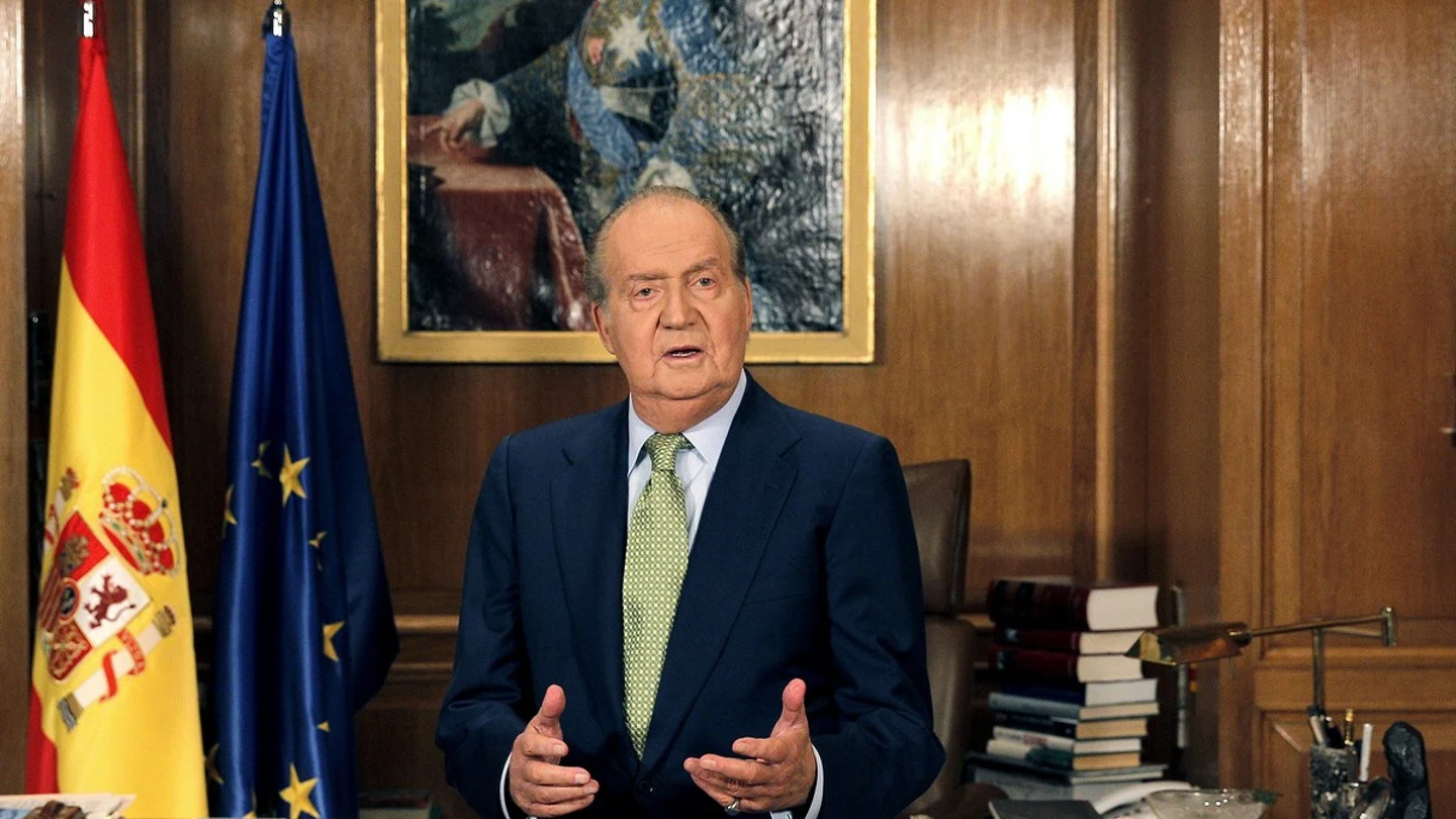El rey Juan Carlos, durante su tradicional mensaje de Navidad El rey Juan Carlos, durante su tradicional mensaje de Navidad