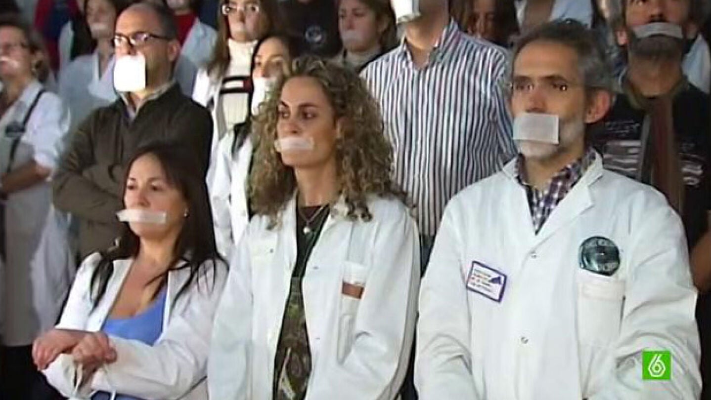 Los m&eacute;dicos piden la dimisi&oacute;n de Ignacio Gonz&aacute;lez