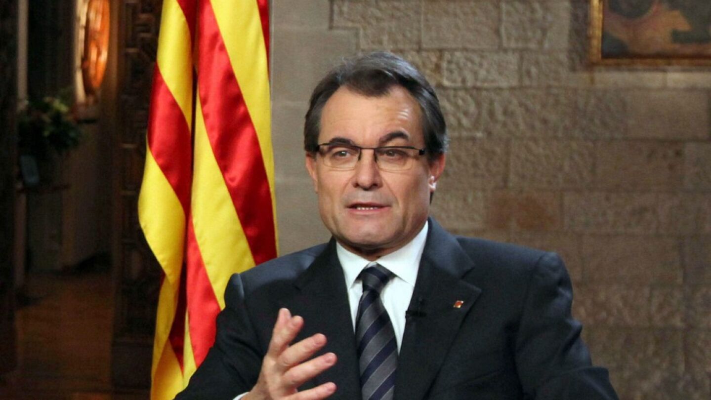 Artur Mas en su mensaje de Navidad