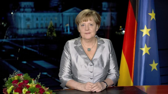 Ángela Merkel felicita el Año Nuevo Ángela Merkel felicita el Año Nuevo