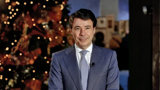 El presidente de la Comunidad de Madrid durante su primer discurso de Año Nuevo El presidente de la Comunidad de Madrid durante su primer discurso de Año Nuevo