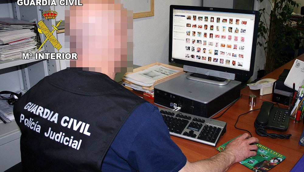 La Guardia Civil borra 300 millones de fotogramas de porno infantil en tres años