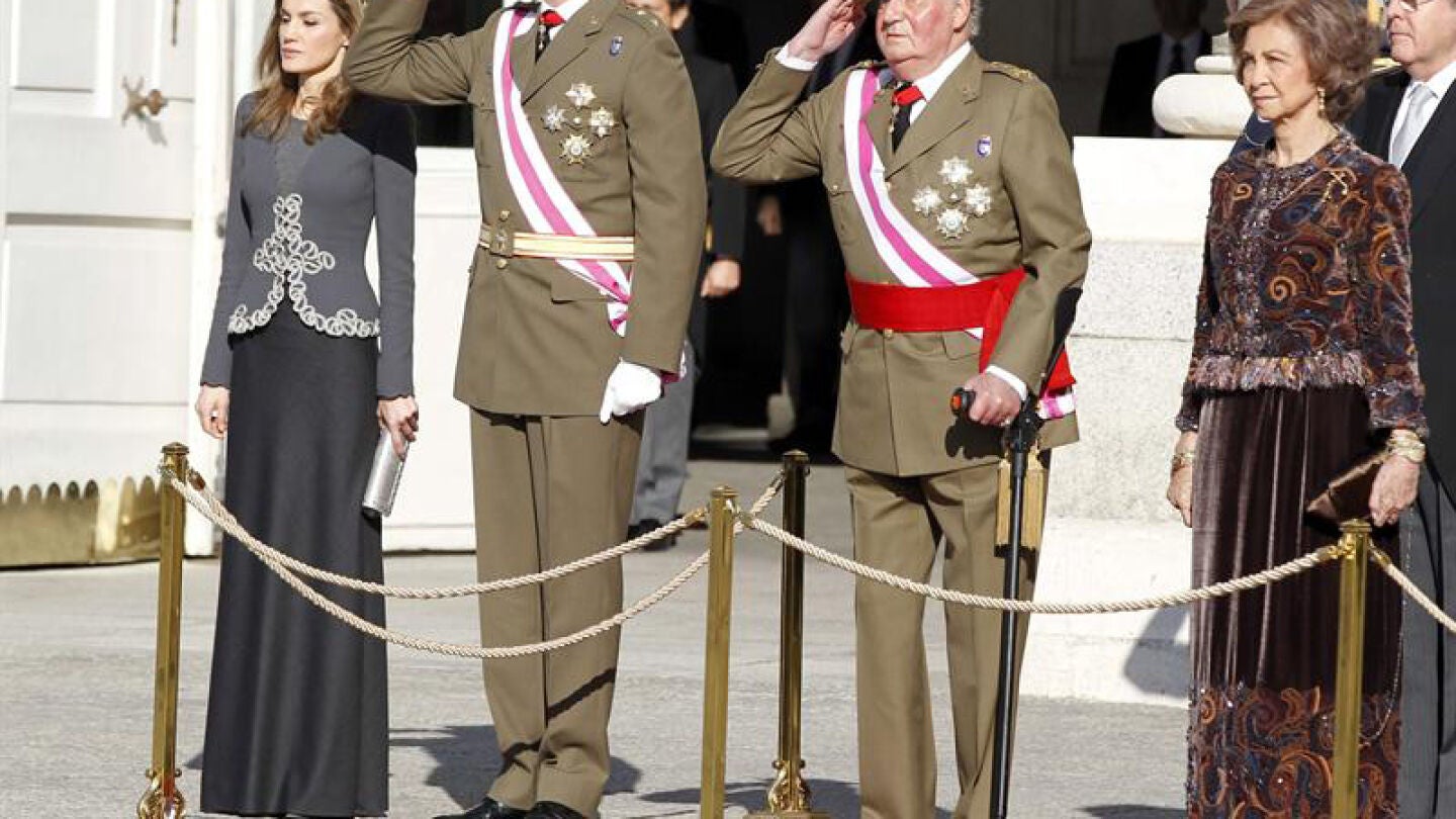 Los Reyes y los Pr&iacute;ncipes presiden la Pascua