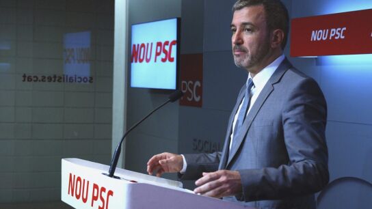 El portavoz del PSC, Jaume Collboni