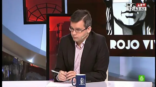 Manuel Rico en Al Rojo Vivo Manuel Rico en Al Rojo Vivo