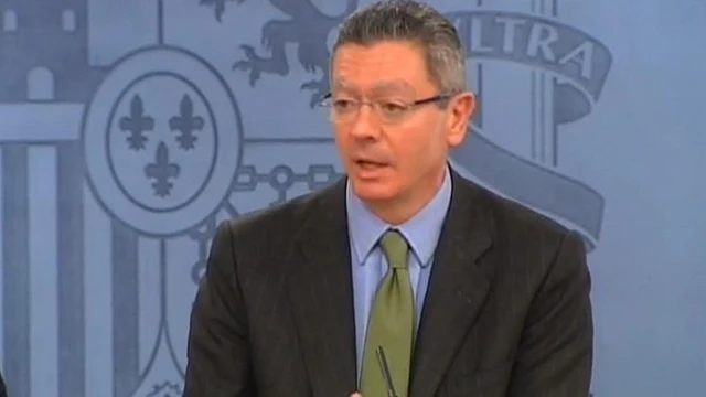 Ruiz-Gallardón, en el Consejo de Ministros Ruiz-Gallardón, en el Consejo de Ministros