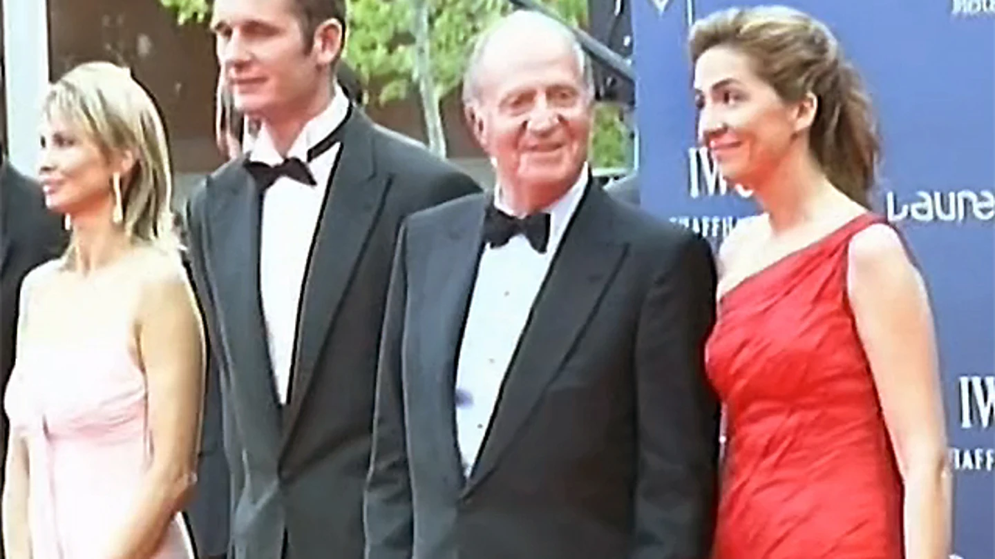 Iñaki Urdangarín con el rey, Corinna y la infanta Cristina en 2004 Iñaki Urdangarín con el rey, Corinna y la infanta Cristina en 2004