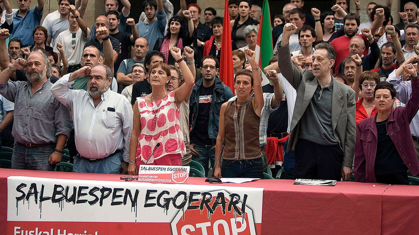 Estrasburgo avala la ilegalizaci&oacute;n de ANV por ser "un peligro para la democracia"