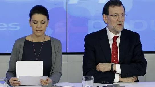 Cospedal y Rajoy Cospedal y Rajoy