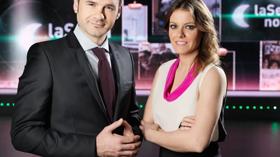 Iñaki López y Andrea Ropero presentan laSexta noche Iñaki López y Andrea Ropero presentan laSexta noche